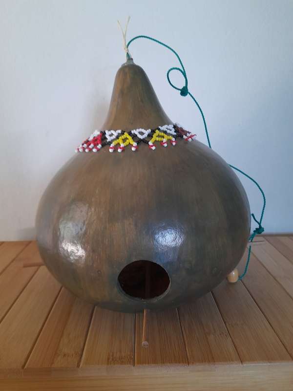 Calabash garden Bird feeder