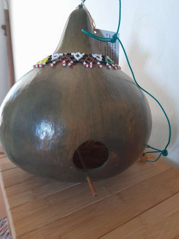Calabash garden Bird feeder