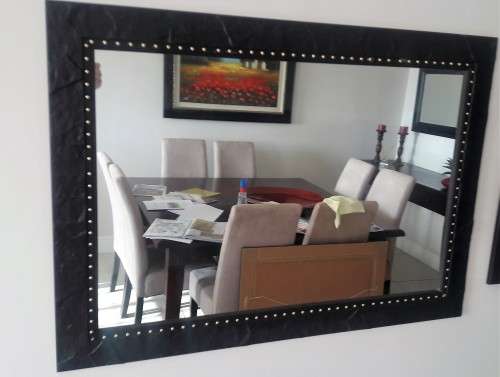 Wall Mirror in Wooden Frame