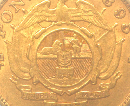 1895 ZAR Halfpond