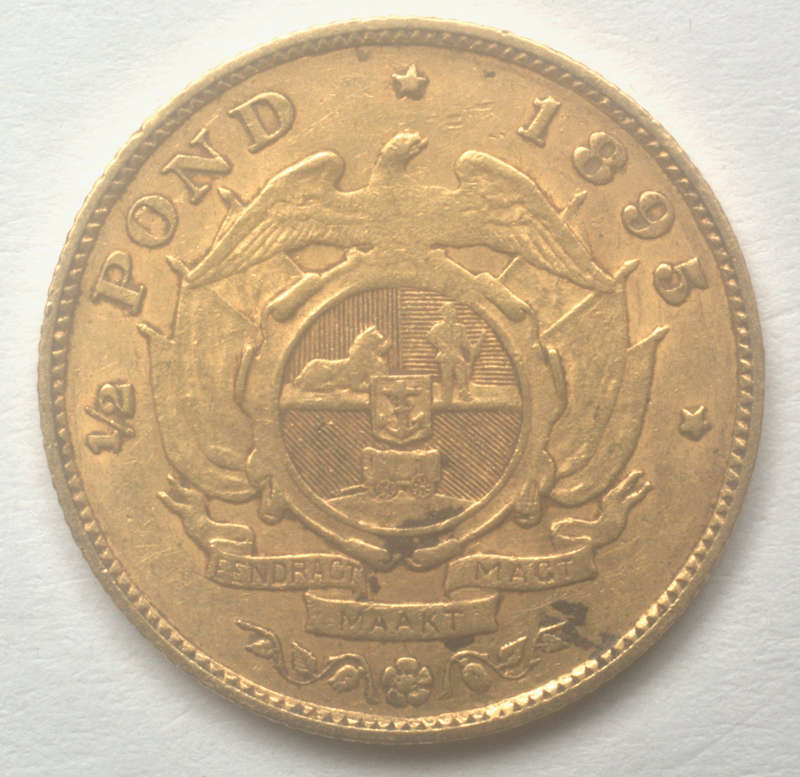 1895 ZAR Halfpond