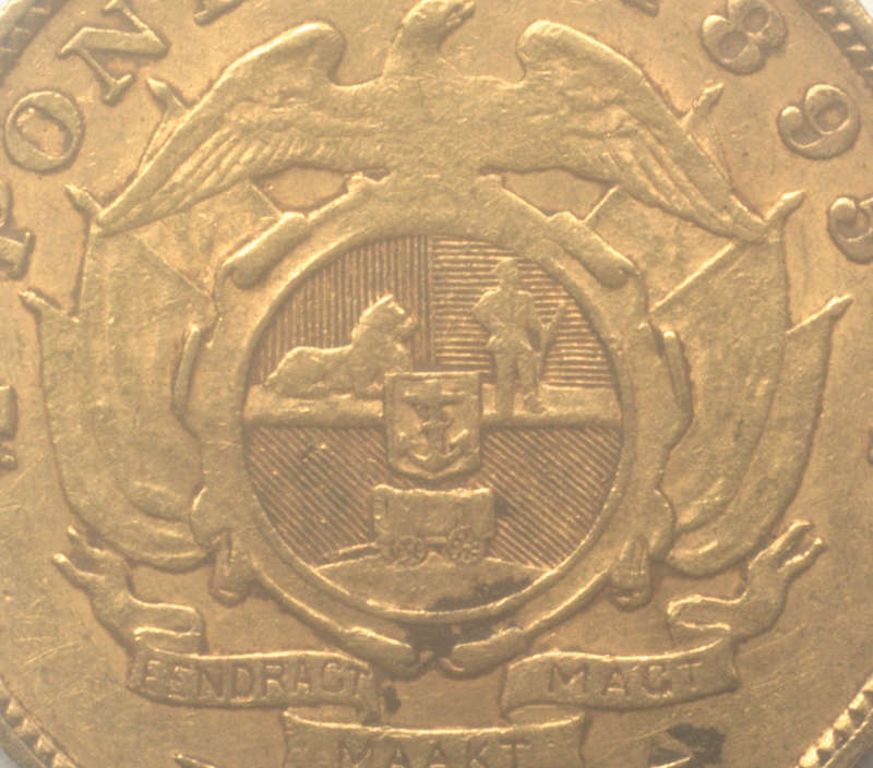1895 ZAR Halfpond