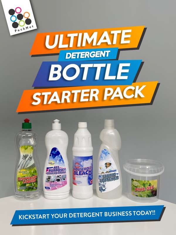 Ultimate Detergent Business Bottle Starter Pack