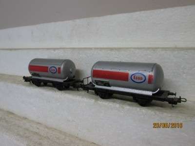 HO SCALE : LIMA x2 ESSO TANKERS - LOT 371J