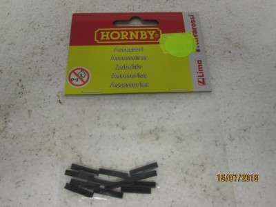 HO/OO SCALE : HORNBY/LIMA INSULATING FISH PLATES x12 - LOT 443J