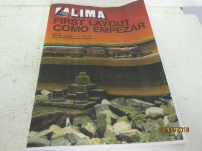 HO SCALE : LIMA 1982 / 83 FIRST LAYOUT CATALOGUE (COPY) - LOT 513J