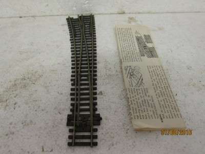 HO/OO SCALE : PECO LONG CURVED LEFT HAND POINT - LOT 853J