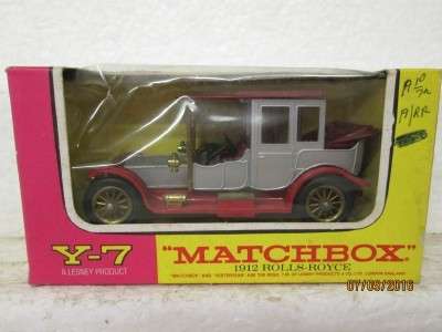 MATCHBOX "MODELS OF YESTERYEAR"  Y7-3  - LOT 20K