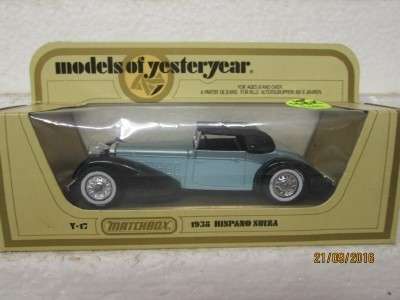 MATCHBOX "MODELS OF YESTERYEAR"  Y17-1  - LOT 108K