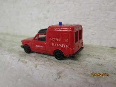 HO SCALE : PRALINE FIAT EMERGENCY VAN - LOT 231K