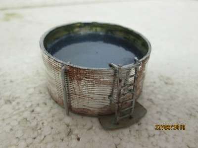 HO SCALE : SAR LARGE WATER RESERVOIR - LOT 238K