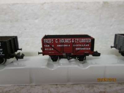 N SCALE : GRAHAM FARISH x3 OPEN GOODS - LOT 255K