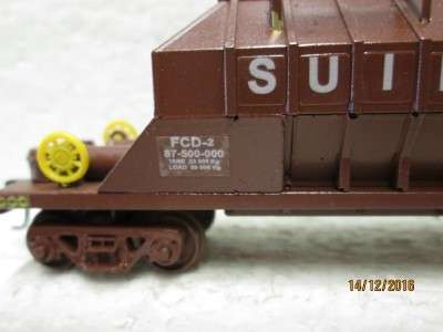 HO SCALE SAR SUGAR WAGON - LOT 40L