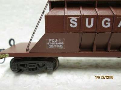 HO SCALE SAR SUGAR WAGON - LOT 43L