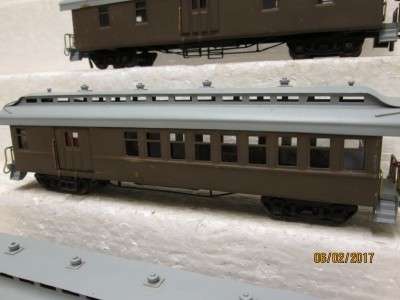 HO SCALE : MANTUA BRASS COACHES x3 - LOT 386L