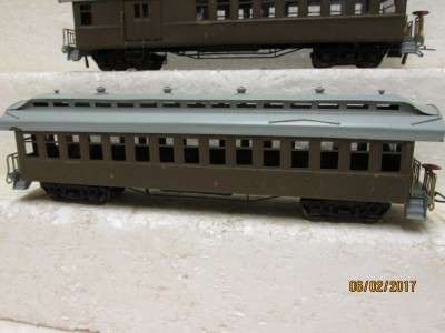 HO SCALE : MANTUA BRASS COACHES x3 - LOT 386L