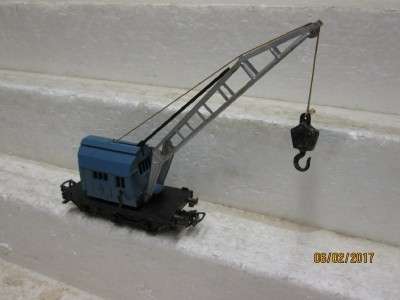 HO SCALE : MARKLIN 3 AXLE CRANE - LOT 390L