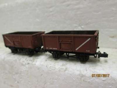 N SCALE : GRAHAM FARISH x2 OPEN GOODS - LOT 463L