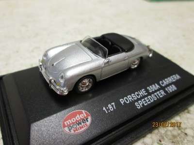 HO SCALE : MODELPOWER 1958 PORSCHE 356A CARRERA SPEEDSTER - LOT 712L