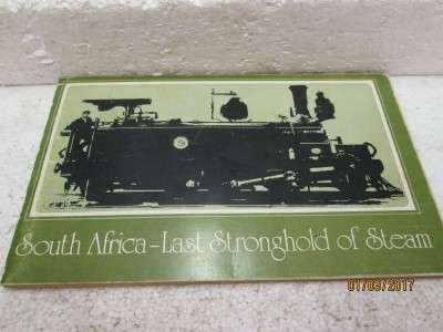 SOFTCOVER BOOK - SAR: SOUTH AFRICA LAST STRONGHOLD OF STEAM - LOT 780L