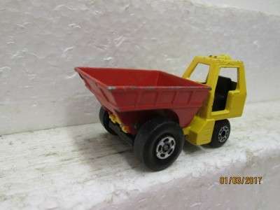 DIE CAST MATCHBOX SUPERFAST SIDE DUMPER No 26 - LOT 786L