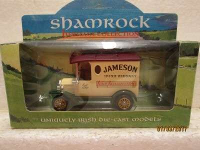 DIE CAST 1920 MODEL-T FORD VAN : SHAMROCK HERITAGE COLLECTION (JAMESON IRISH WHISKY) - LOT 796L