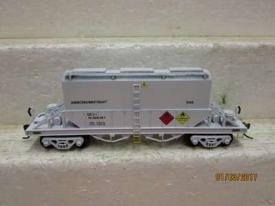 HO SCALE SAR AMMONIUM NITRATE QCJ HOPPER - LOT 804L