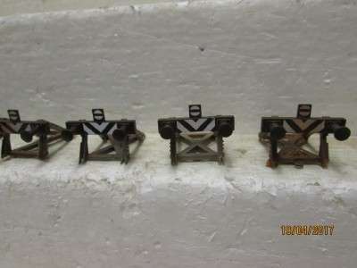 HO SCALE : FLEISCHMANN / ROCO STOP BLOCKS x6 - LOT 1M