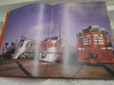 HARDCOVER BOOK - SUPERTRAINS - LOT 64M