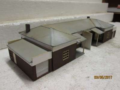 HO SCALE : SAR SEMI-DETACHED HOUSE - LOT 160M