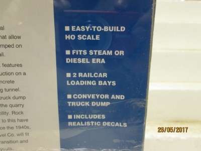 HO SCALE : WALTHERS GLACIER GRAVEL CO. KIT - LOT 313M