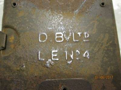 SAR SHUNTER'S LAMP DB LTD LE No 4 (VERY OLD TYPE) (Reduced to clear) - LOT 397M