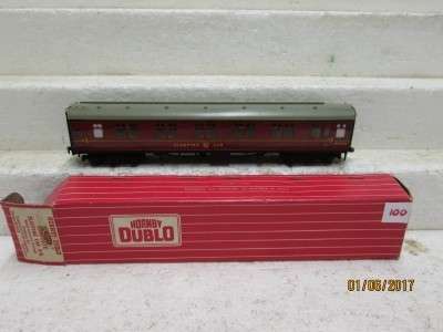 OO SCALE: HORNBY DUBLO SLEEPING CAR - LOT 422M