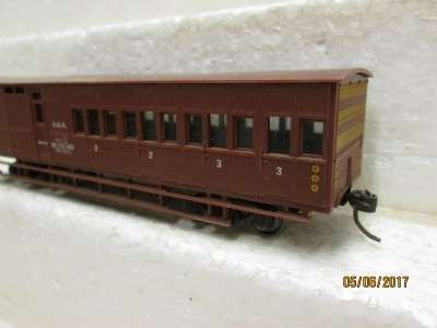 HO SCALE : LIMA SAR V8 GUARD VAN - LOT 528M
