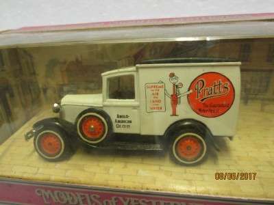 DIE CAST: MODELS OF YESTERYEAR Y-22 1930  MODEL A FORD VAN (PRATTS) - LOT 559M