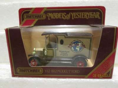 DIE CAST: MODELS OF YESTERYEAR Y-12 1912 MODEL T FORD (MOTOR 100) - LOT 563M