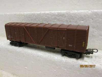 HO SCALE: SAR LIMA BROWN OZ BOX WAGON - LOT 659M