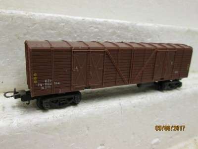 HO SCALE: SAR LIMA BROWN OZ BOX WAGON - LOT 659M