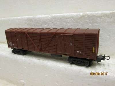 HO SCALE: SAR LIMA BROWN OZ BOX WAGON - LOT 661M