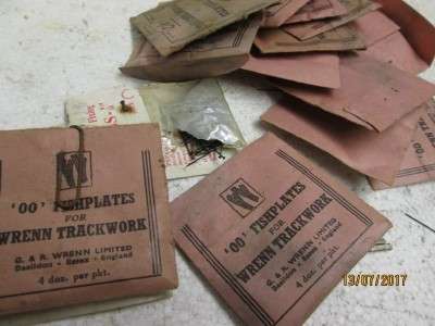HO SCALE : TTR, WRENN SPARES - LOT 439N