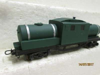 HO SCALE : SAR GREEN STEAM WAGON (HEATER VAN) - LOT 535N