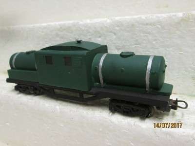 HO SCALE : SAR GREEN STEAM WAGON (HEATER VAN) - LOT 535N