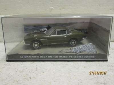 DIE CAST : 007 COLLECTION - ASTON MARTIN DB5 'ON HER MAJESTY'S SECRET SERVICE' - LOT 587N