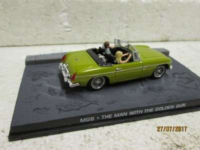 DIE CAST : 007 COLLECTION - MGB  'THE MAN WITH THE GOLDEN GUN' - LOT 594N