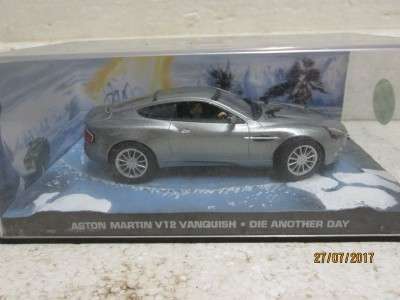 DIE CAST : 007 COLLECTION - ASTON MARTIN V12 VANQUISH  'DIE ANOTHER DAY' - LOT 596N