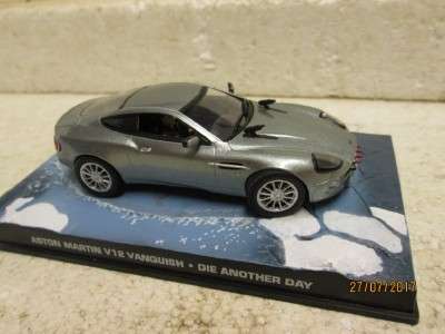 DIE CAST : 007 COLLECTION - ASTON MARTIN V12 VANQUISH  'DIE ANOTHER DAY' - LOT 596N