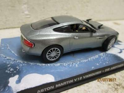 DIE CAST : 007 COLLECTION - ASTON MARTIN V12 VANQUISH  'DIE ANOTHER DAY' - LOT 596N