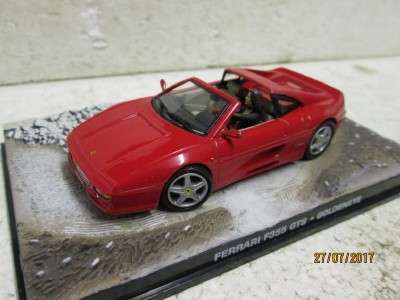 DIE CAST : 007 COLLECTION - FERRARI F335 GTS  'GOLDENEYE' - LOT 597N