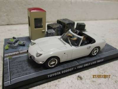 DIE CAST : 007 COLLECTION - TOYOTA 2000GT  'YOU ONLY LIVE TWICE' - LOT 600N