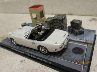 DIE CAST : 007 COLLECTION - TOYOTA 2000GT  'YOU ONLY LIVE TWICE' - LOT 600N